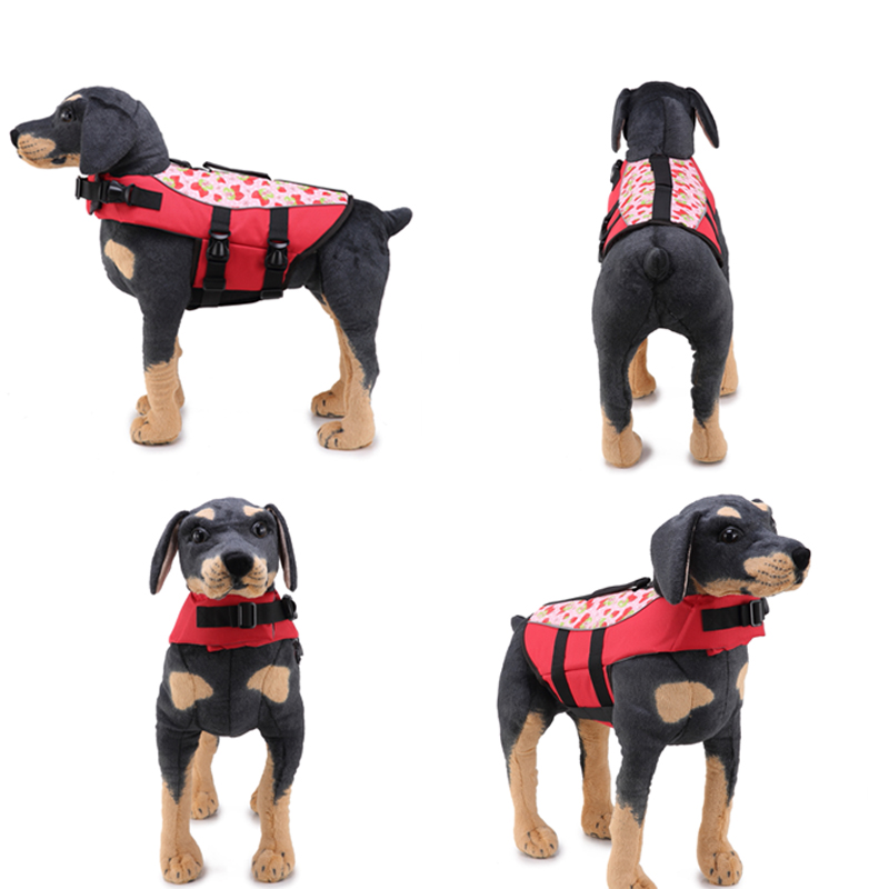 Pet Dog Life Vest Summer Shark Mermaid Pet Life Jacket Dog Clothes Harness Dogs Swimwear Pets Swimming Suit